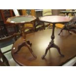 Two reproduction wine tables