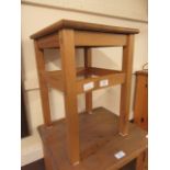A modern pine stool