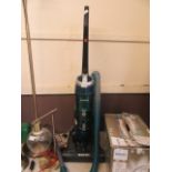 A upright Hoover Breeze Evo vacuum cleaner