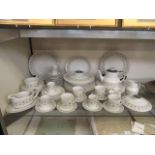 A part Royal Doulton dinner set 'Samarra' comprising of cups, saucers, plates, tureens,