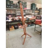 An artist's easel