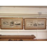 A pair of framed and glazed Archibald Thorburn monochrome prints CONDITION REPORT: