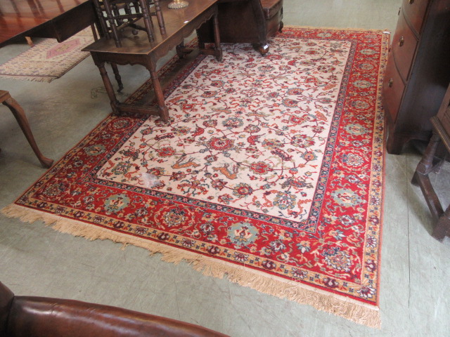 A modern Persian style rug,