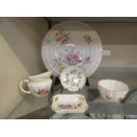 A selection of Royal Crown Derby ware comprising of plates, cream jug, bowls etc.