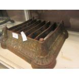 A Victorian cast boot scraper