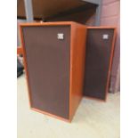 A pair of Wharfdale speakers