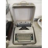 An Olympie travelling typewriter