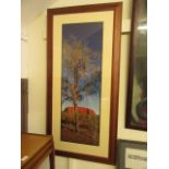 A framed and glazed photographic print titled 'Red Centre of Australia' 11 of 200 signed Ken Duncan