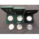 Six possible silver coins approx weight 6oz