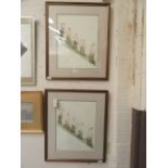 Two framed and glazed limited edition prints no.