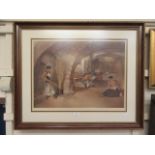 A framed and glazed Russell Flint print