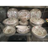 A quantity of Johnson brothers Indian Tree dinner service