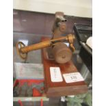 A pulley driven winder
