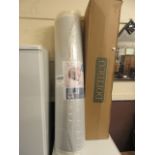 Two boxed memory foam mattresses