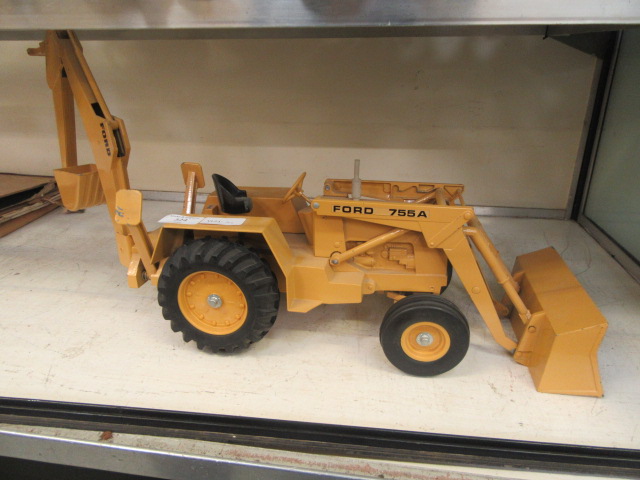 A Ford 755A toy digger