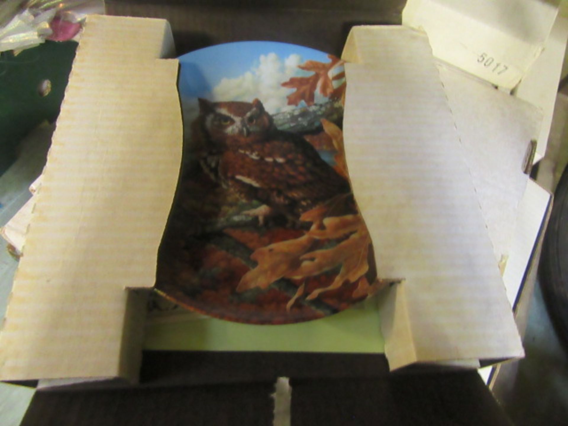 A box containing large quantity of boxed collector's plates - Image 2 of 2
