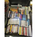 A tray of cassettes by various artists