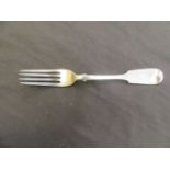 A silver Hallmarked fork approx.