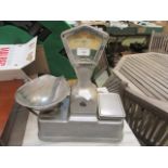 A set of mid-20th century shop scales