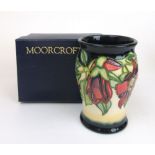 A Moorcroft Kapok Tree pattern vase designed by Nicola Slaney, h.