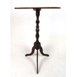 An early 19th century rosewood and simulated rosewood occasional table,