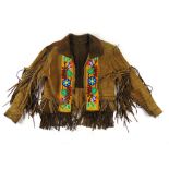 A 1930's First Nation American Chief's jacket,