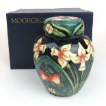 A Moorcroft Carousel pattern ginger jar, h.
