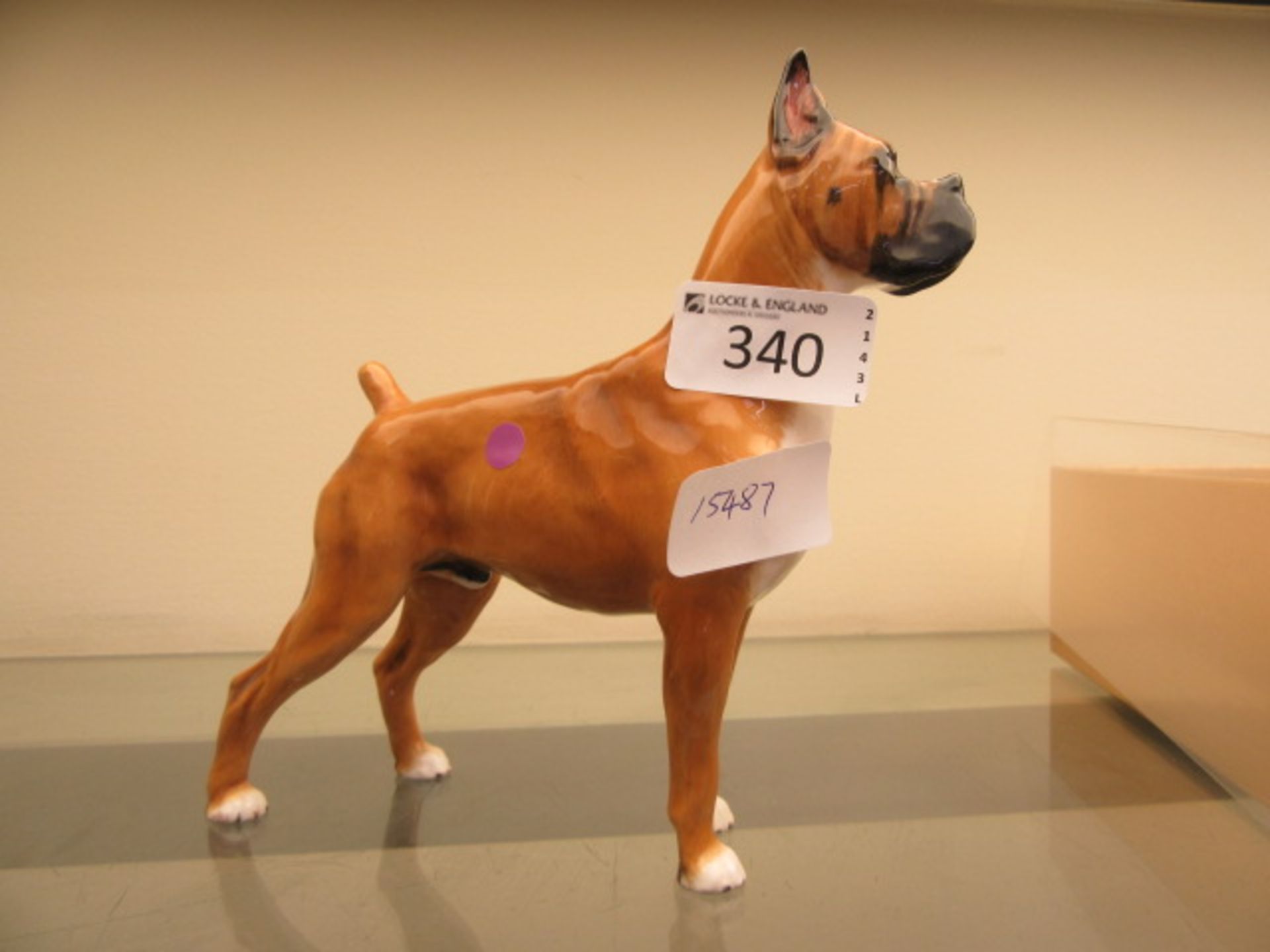 A Royal Doulton model of bulldog