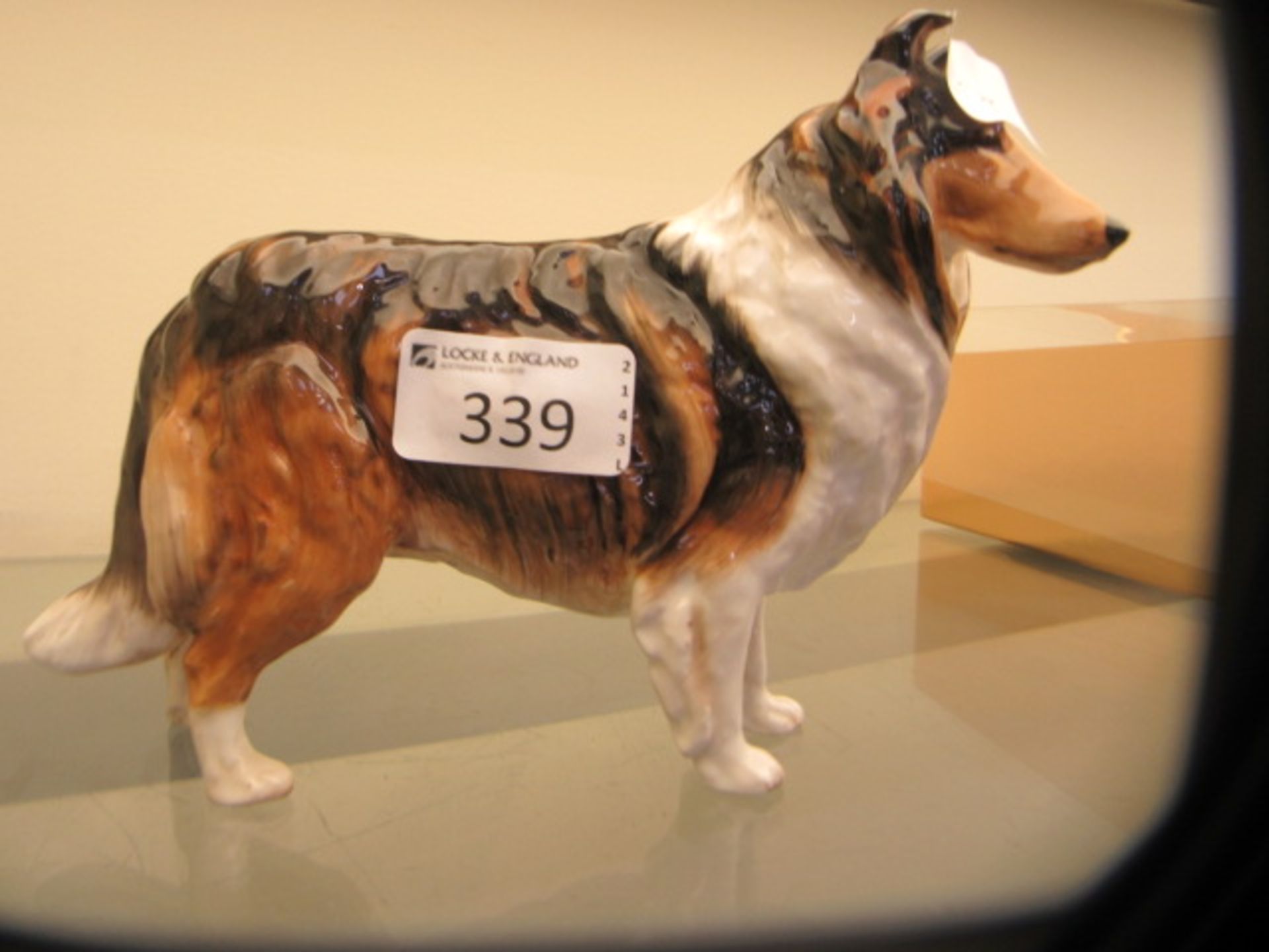 A Royal Doulton model of collie