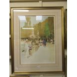 A large framed and glazed limited edition Russell Flint print no.