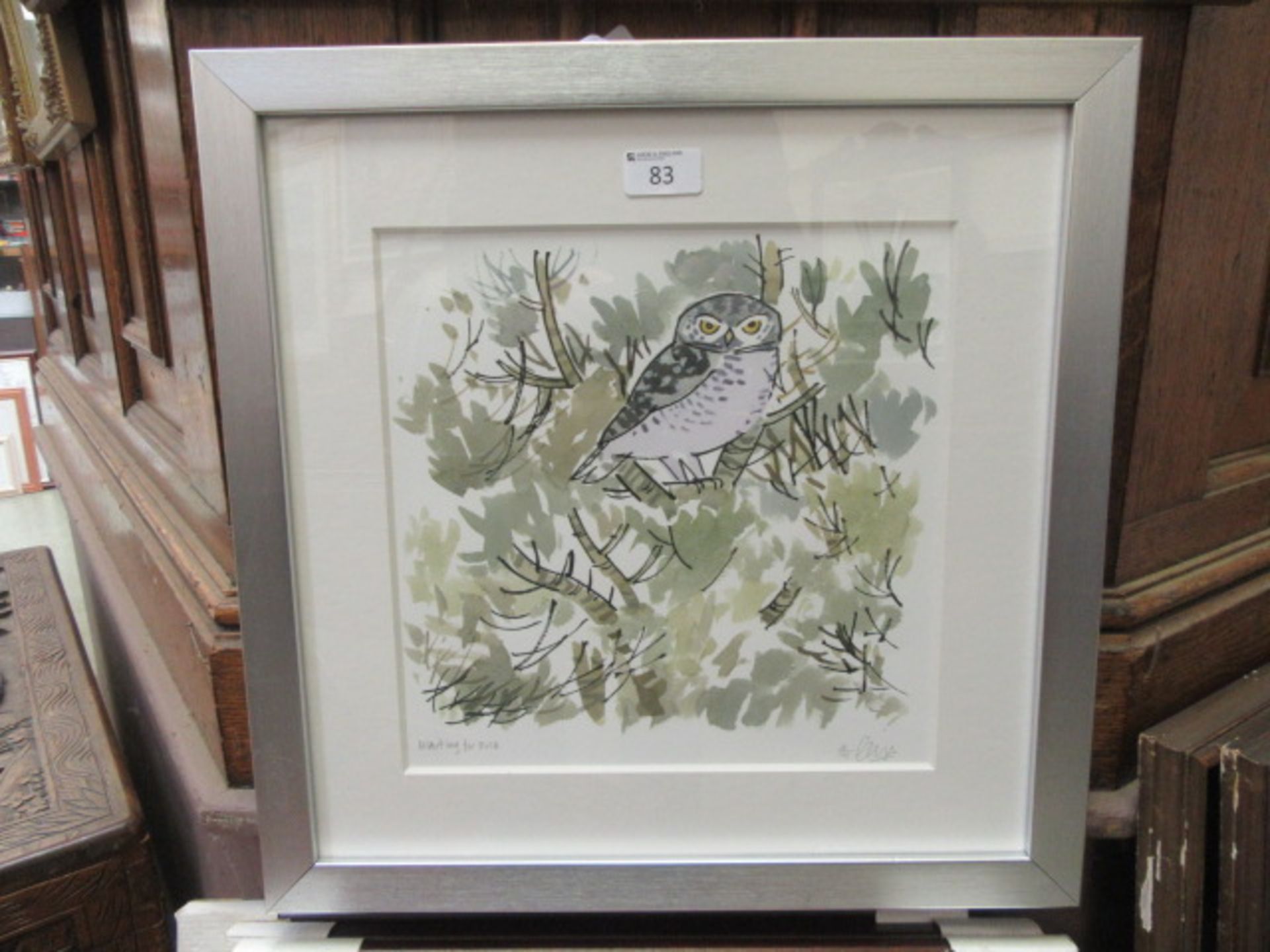 A framed and glazed limited edition print,