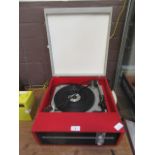 A Fidelity record player with a turntable made by BSR (A/F)