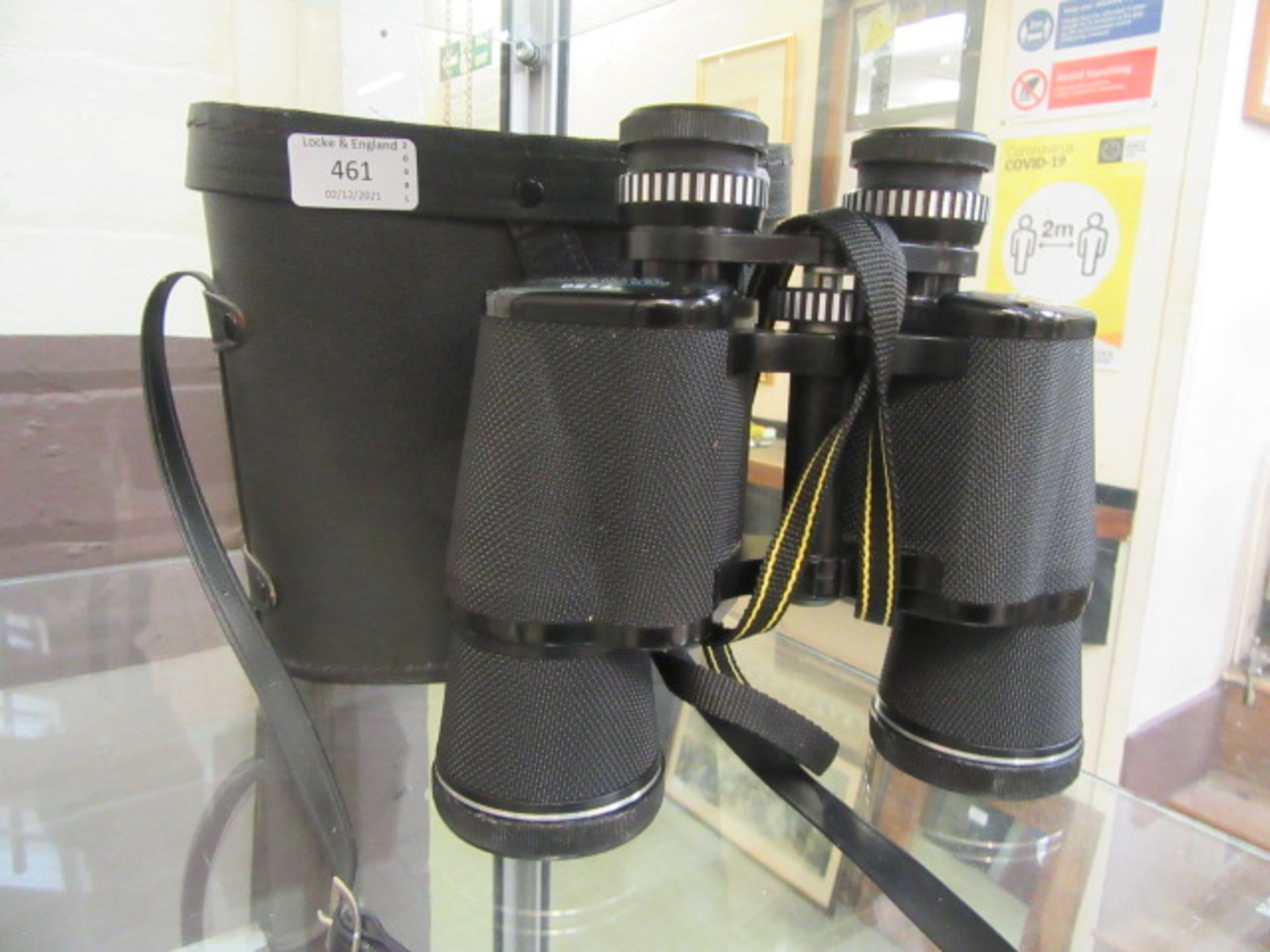 A pair of Miranda 7x50 binoculars