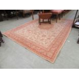 A modern Laura Ashley Persian style rug