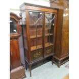 An Edwardian mahogany,