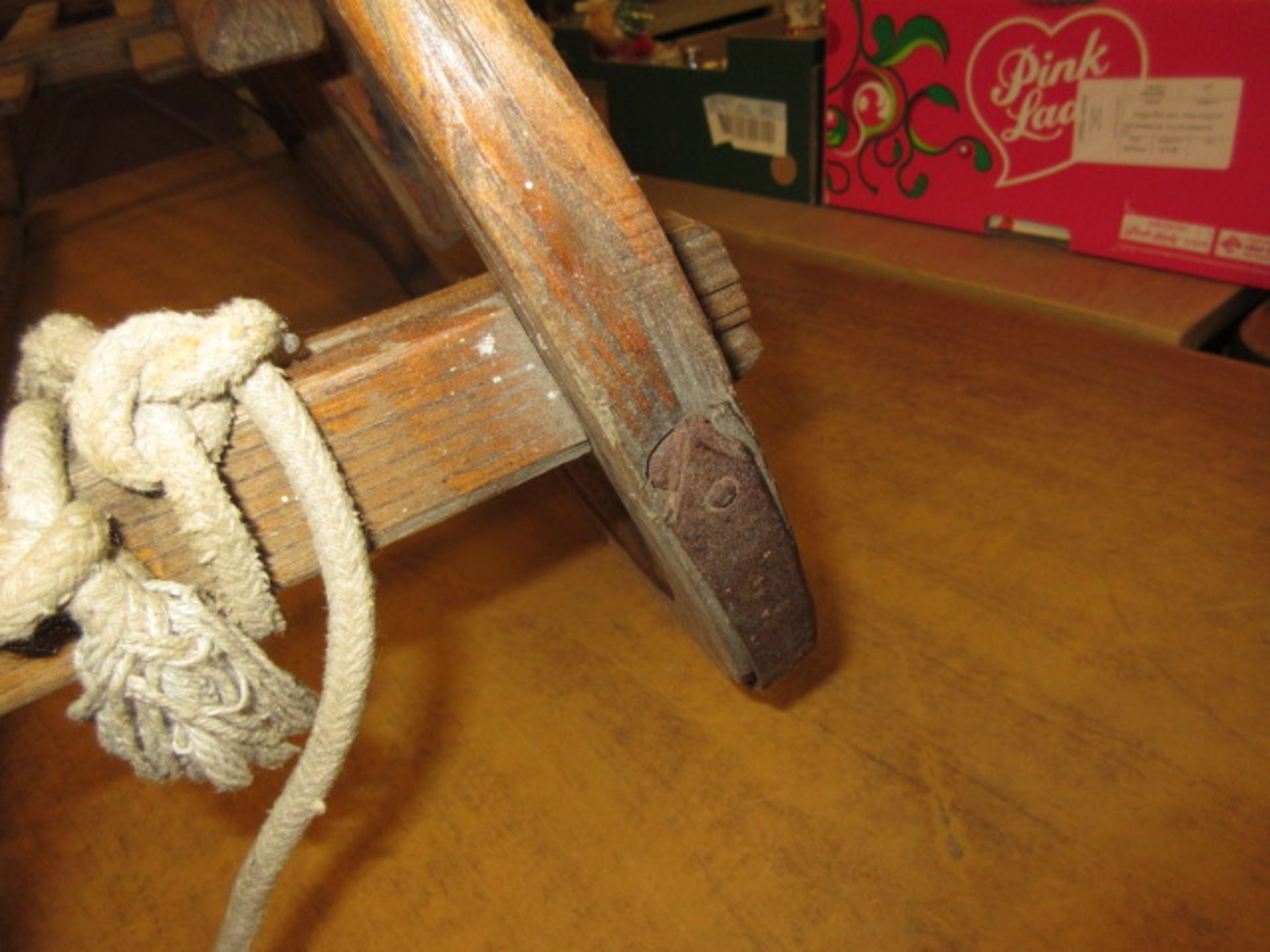 An early 20th century sledge CONDITION REPORT: Damage on right fron, - Image 3 of 10