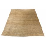 CLASSIC HAND WOVEN JUTE CARPET, 300cm x 240cm.