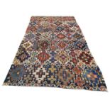 ANTIQUE SHIRVAN KILIM, 310cm x 180cm.