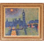 ANDRE DERAIN 'Big Ben Westminster', lithograph on Arches paper, signed in the plate, printed by