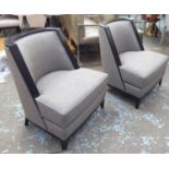 TAYLOR HOWES SIDE CHAIRS, a pair, each 78cm W. (2)