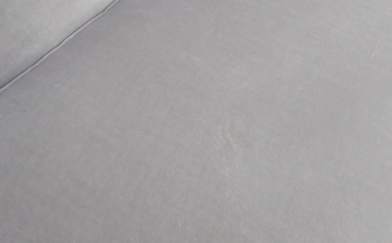 TAYLOR HOWES SOFA, in grey chenille, 202cm W. (slight marks to fabric) - Image 3 of 4