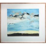 NIAMH COLLINS (Irish b.1956) 'Wiencke - Wiencke Island Antartica', oil on paper, signed lower right,