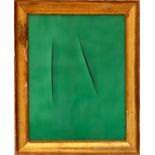 LUCIO FONTANA 'Concetto Spaziale', 1959, lithograph, ref XXe siecle, 32cm x 25cm, framed and glazed.