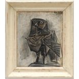 PABLO PICASSO 'Le Hibou', 1954, rare original lithograph (after the painting), dated in plate, on