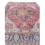 ANTIQUE HERIZ SERAPI DESIGN CARPET, 380cm x 270cm.