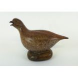 GEOFFREY DASHWOOD (English b.1947) 'Bobwhite Quail' 1997, bronze, signed and numbered 8/12 on the