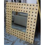 ANDREW MARTIN COCO WALL MIRROR, 99cm x 99cm approx. (slight faults)
