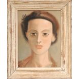 ANDRE DERAIN 'Portrait of a Girl', 1939, original lithograph, printed by Mourlot, 25cm x 18cm,