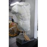 STUDY OF AN ADONIS, on stand, 67cm H.