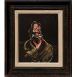 FRANCIS BACON 'Isabelle Rawsthorne', lithograph, printed by Maeght 1966, 30cm x 25cm, framed and